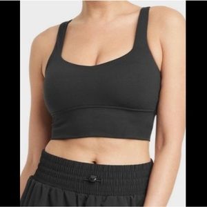 All in Motion Women’s Light Support Strappy Longline Sports Bra